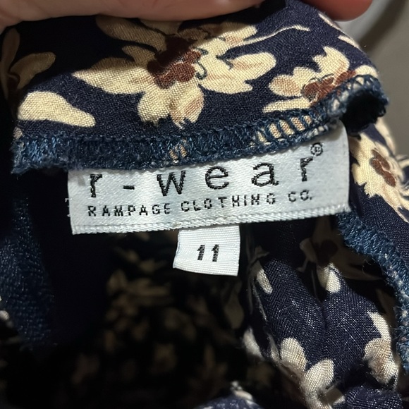 Y2K 90s Rampage daisy print sleeveless mini dress - Picture 2 of 7